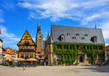 Wie wäre es mit einem Ausflug nach Quedlinburg mit seiner malerischen Altstadt?