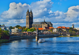 Besuchen Sie die Stadt Magdeburg an der Elbe.