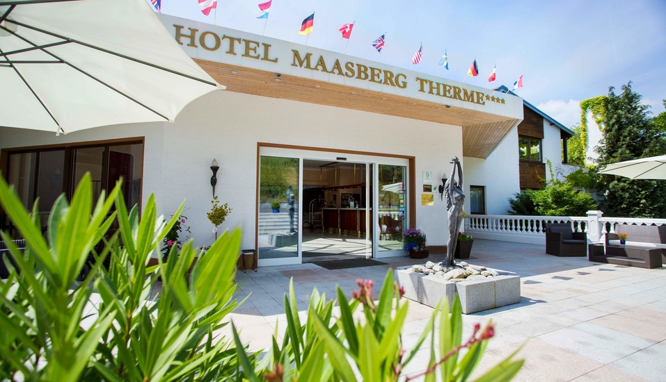 Im Hotel Maasberg Therme werden Sie herzlich empfangen.