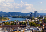 Blick über Bonn – die ehemalige Hauptstadt der Bundesrepublik Deutschland.