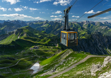 Eine Fahrt mit der Nebelhornbahn sollten Sie sich auf keinen Fall entgehen lassen!