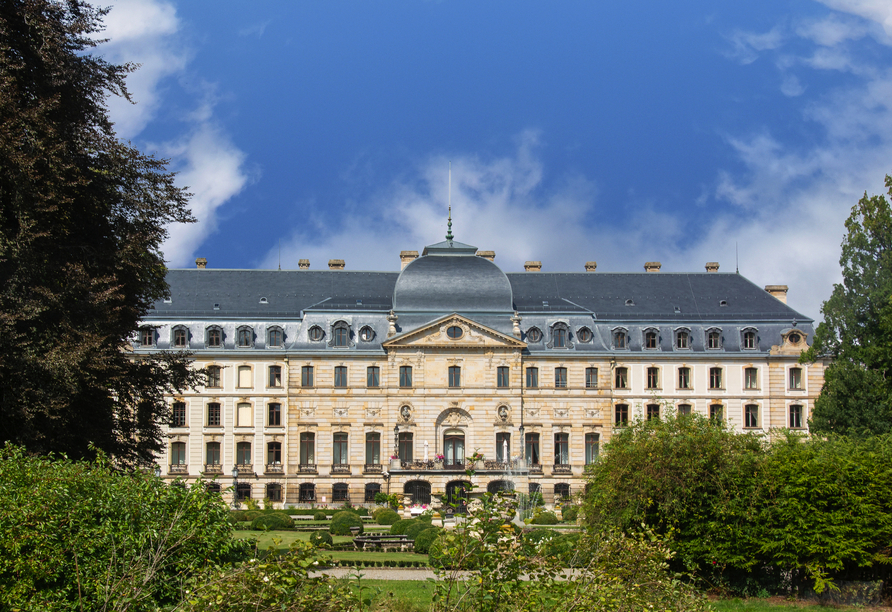 Erkunden Sie das Schloss in Donaueschingen.