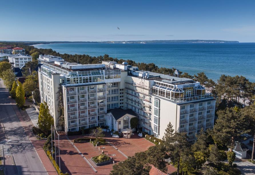 Außenansicht des Rugard Thermal Strandhotels