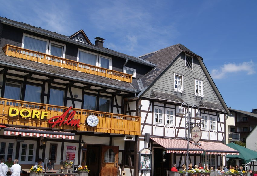 Verbringen Sie eine Auszeit in der urigen Dorf Alm Willingen!